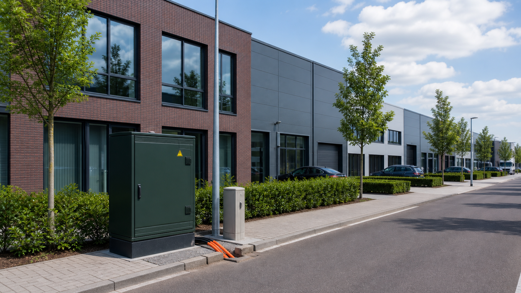 Bedrijfsunits met zakelijke glasvezelinfrastructuur voor Fiber Advanced